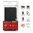 Leather Wallet Case & Card Holder Pouch for LG K9 - Black